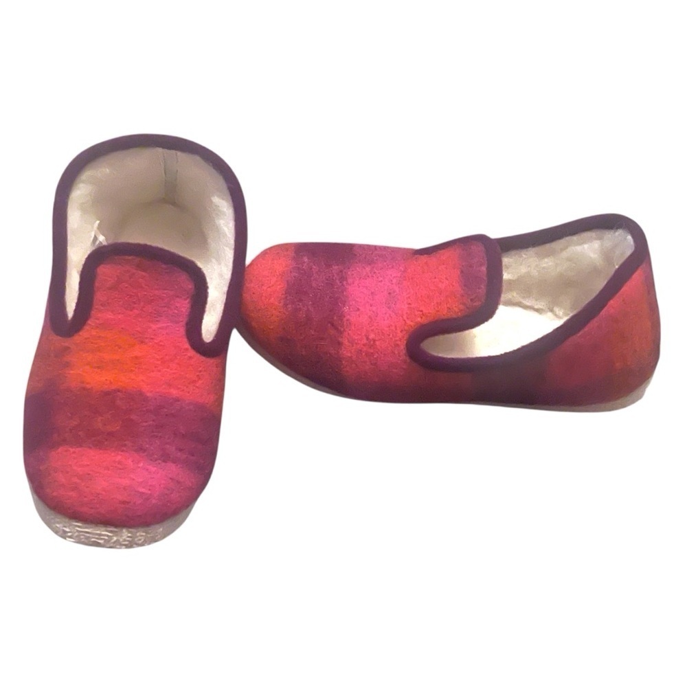 DONATED Colorful Wool Slippers - Picture 1 of 2